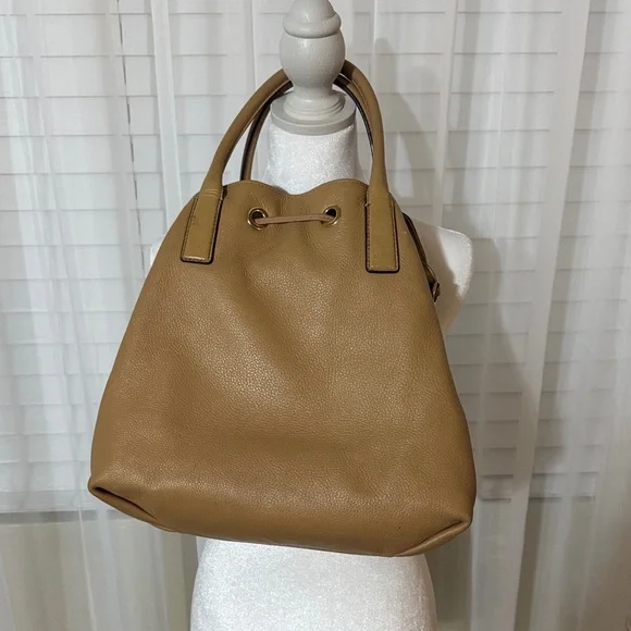 Michael Kors Gold and Tan Tote Bag - Picture 2 of 5